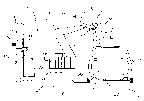 A single figure which represents the drawing illustrating the invention.